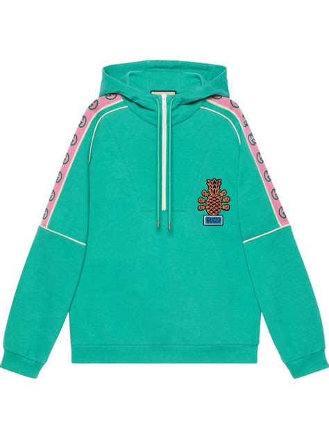 gucci pineapple hoodie|gucci hoodie for men.